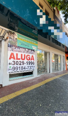 Sala Comercial (Loja) para Locação em Maringá - PR, Zona 07