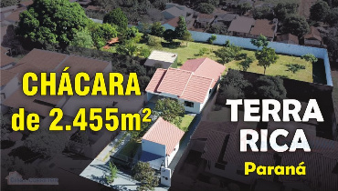 Chácara para Venda em Terra Rica - PR, Terra Rica
