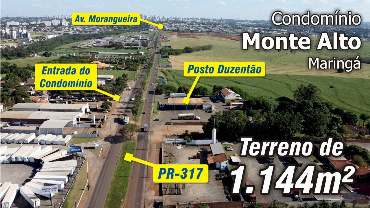 Terreno para Venda em Maringá - PR, Loteamento Sumaré