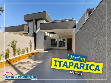 Casa para Venda em Maringá - PR, Cj João de Barro Itaparica