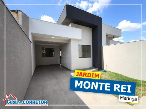 Casa para Venda em Maringá - PR, Jd Monte Rei