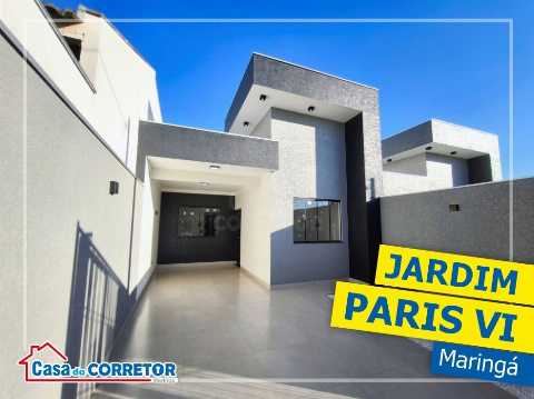 Casa para Venda em Maringá - PR, Jd Paris VI