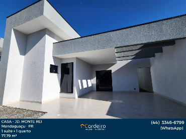 Casa para Venda em Mandaguaçu - PR, Jd Monte Rei