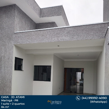 Casa para Venda em Maringá - PR, Jd Atami