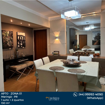 Apartamento para Venda em Maringá - PR, Zona 01 Centro