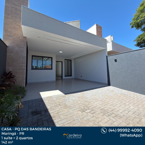 Casa para Venda em Maringá - PR, Pq das Bandeiras