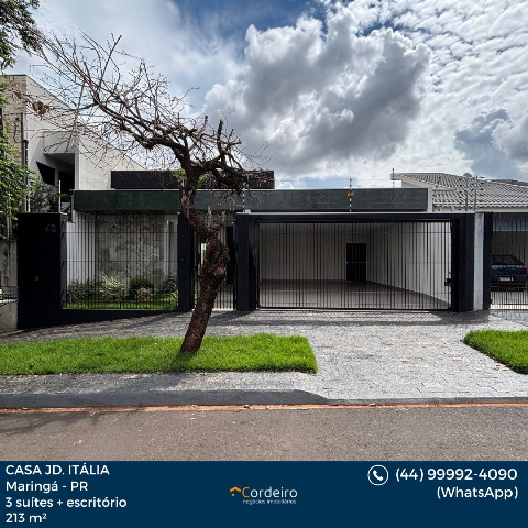 Casa para Venda em Maringá - PR, Jd Itália