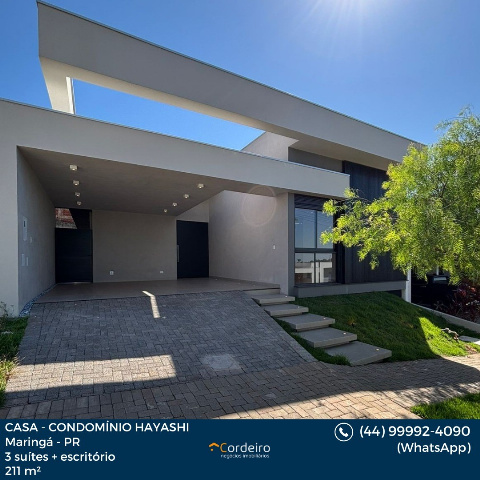 Casa em Condomínio para Venda em Maringá - PR, Pq Industrial