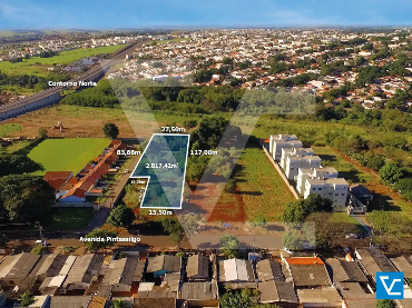 Terreno Comercial para Venda em Maringá - PR, Cj Res Ney Braga
