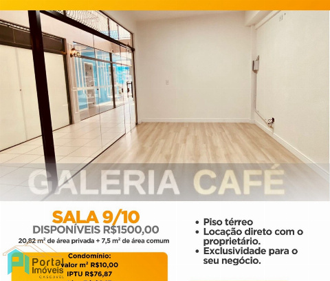 SALAS COMERCIAIS, Avenida Brasil
