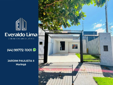 Casa para Venda em Maringá - PR, Jd Paulista