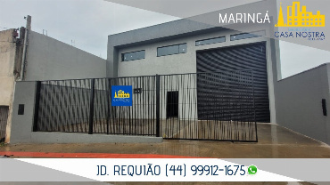 Barracão para Locação em Maringá - PR, Cj Hab Requiao