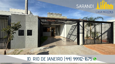 Casa para Locação em Sarandi - PR, Jd Rio de Janeiro