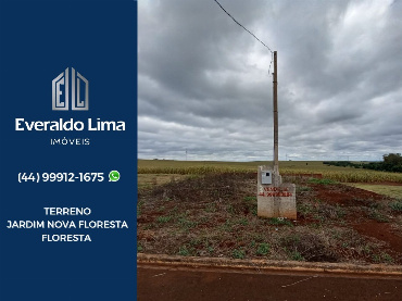 Terreno para Venda em Floresta - PR, Jd Nova Floresta