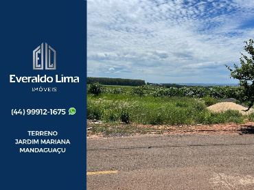 Terreno para Venda em Mandaguaçu - PR, Jd Mariana