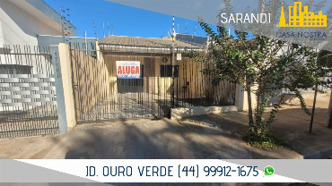 Casa para Locação em Sarandi - PR, Jd Independencia III