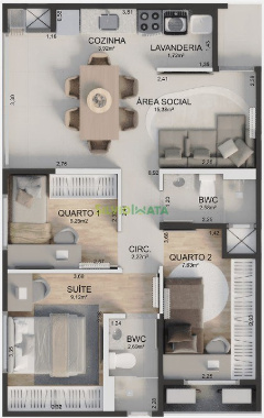 APARTAMENTOS, Rua dos Gerânios