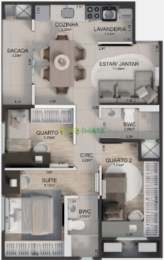 APARTAMENTOS, Rua dos Gerânios