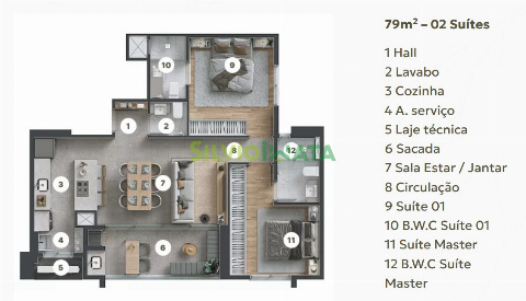 APARTAMENTOS, Rua Pioneiro Motokishi Sonoda