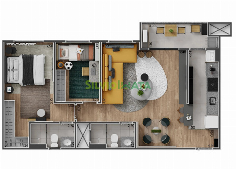 Apartamento para Venda em Maringá - PR, Vl Marumby