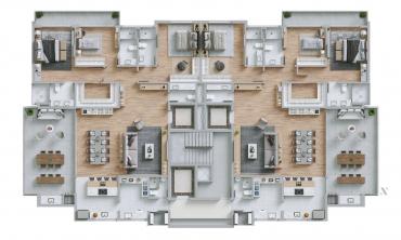 Apartamento para Venda em Cascavel - PR, Centro