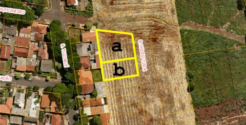 TERRENOS, Rua Pioneiro Hideo Toda