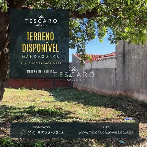 TERRENOS, Rua Thomaz Molinari