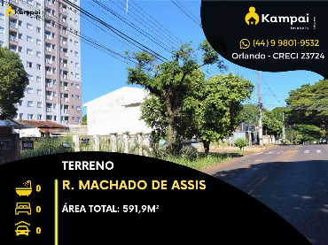 Terreno Comercial para Locação em Maringá - PR, Zona 06