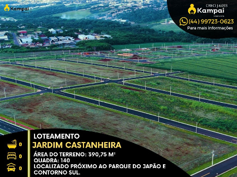 TERRENOS, Avenida Pioneiro Maurício Mariani