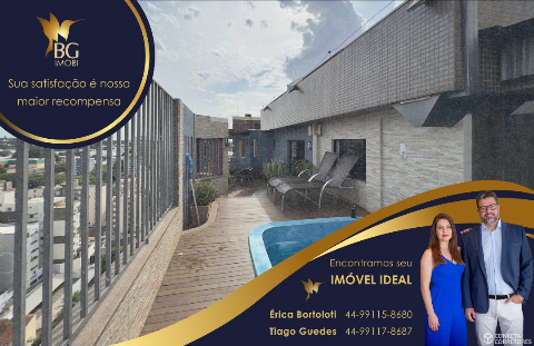 Apartamento Cobertura para Venda em Maringá - PR, Zona 07