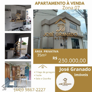 Apartamento para Venda em Maringá - PR, Zona 07