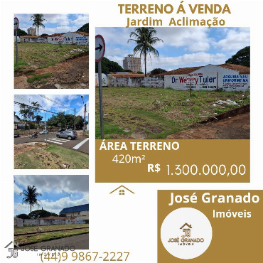 Terreno Comercial para Venda em Maringá - PR, Jd Aclimação
