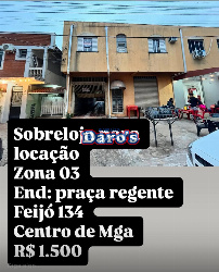Casa para Locação em Maringá - PR, Zona 03